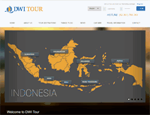 Tablet Screenshot of dwitours.com